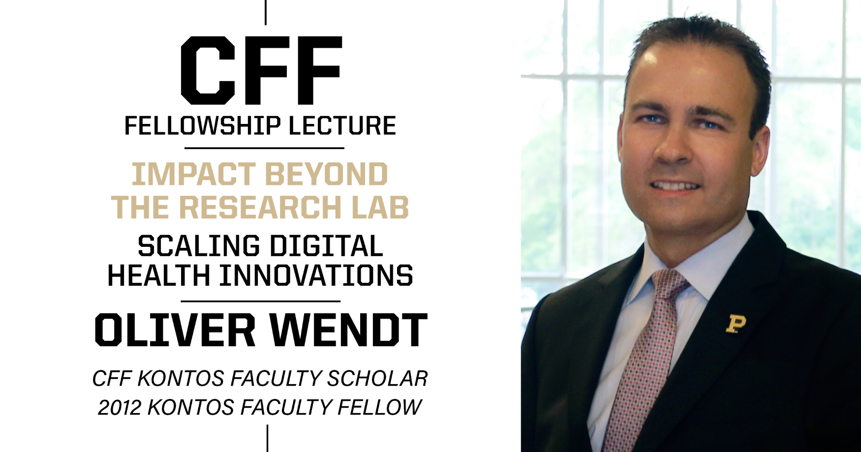 2026 CFF Fellowship Lecture to Explore Impact Beyond the Research Lab
